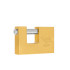 Tugevdatud messingist tihvtiga tabalukk Brass-Series 60 mm