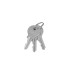 Tugevdatud messingist tihvtiga tabalukk Brass-Series 60 mm