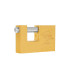 Tugevdatud messingist tihvtiga tabalukk Brass-Series 70 mm