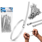 Roostevabast terasest kaablikinnitid, 100 tk, 7.9x150mm