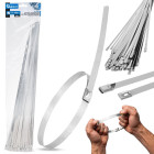 Roostevabast terasest kaablikinnitid, 100 tk, 7.9x450mm
