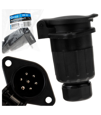 Haagise pistikupesa – tüüp N, 7PIN, 24V
