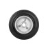 Teras-kummist ratas, 100 kg, 125 mm