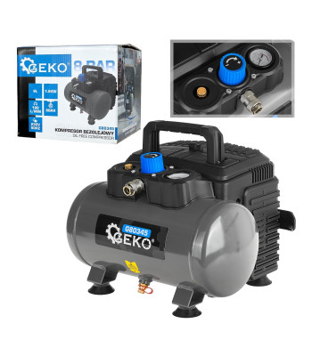 Õlivaba kompressor – 6L 8 BAR 1200W