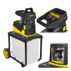 Freesmehhanismiga oksapurusti kogumiskorviga, vaikne 2800 W, 45 mm, 60 l