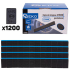 Liimitavad musta kattega rattaraskused – 100 riba komplekt (6kg), XTREME 12x5g