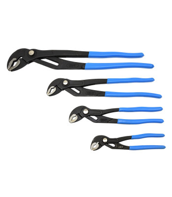 Reguleeritavate torutangide komplekt, 4 osa, CrV, 175mm–400mm