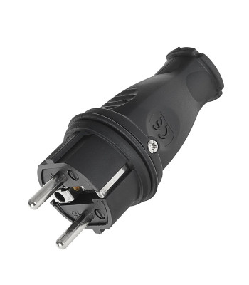 Kummist võrgupistik 16A IP44
