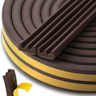 Isekleepuv EPDM-tihend akendele ja ustele, pruun, tüüp E 9x4mm 150m