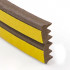 Isekleepuv EPDM-tihend akendele ja ustele, pruun, tüüp E 9x4mm 150m