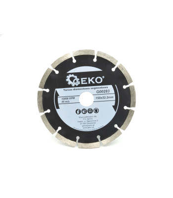 Segmenteeritud teemantlõikeketas 150mmx22,2mm