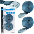 Kinnitusrihmad isepingutuva pandlaga, 2 tk 25mmx3m 250kg (20/100)