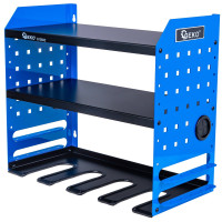 Metallist elektritööriistade riiul 4 pesaga Geko G10842