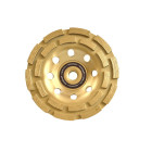 Heidmann kahekordse segmendiga teemantketas betooni lihvimiseks 125mm M14