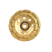 Heidmann kahekordse segmendiga teemantketas betooni lihvimiseks 125mm M14