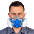 Korduvkasutatav värvimise poolmask Geko