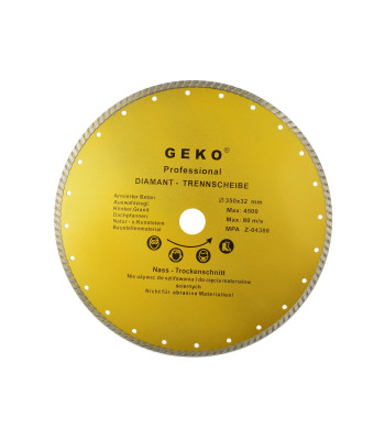 Turbo teemantketas GEKO, 350x8x32mm