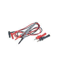 Mõõtejuhtmed multimeetrile krokodillklambritega 106cm