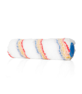 Polüakrüülvärvirull pika karvaga, multicolor, 18mm – 25cm, 48mm, fi-8mm