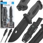 Taktikaline nuga ümbrisega 275/135mm BLACK SURVIVAL SERIES 6/24