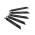 Bi-metallist saelehed universaalsaele metalli lõikamiseks, 5 tk, 150 mm, 24 TPI