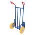 Sinine polüuretaanratastega transpordikäru, 200 kg, 200x350mm