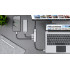 USB-C adapter (HUB) HDMI/USB 3.0/USB 2.0/C-portidele