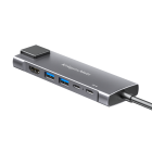 USB-C hubi adapter HDMI, 2 × USB 3.0, 2 × USB-C, RJ-45 – Kruger&Matz KM0391.2