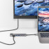 USB-C hubi adapter HDMI, 2 × USB 3.0, 2 × USB-C, RJ-45 – Kruger&Matz KM0391.2