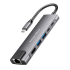 USB-C hubi adapter HDMI, 2 × USB 3.0, 2 × USB-C, RJ-45 – Kruger&Matz KM0391.2
