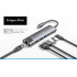 USB-C hubi adapter HDMI, 2 × USB 3.0, 2 × USB-C, RJ-45 – Kruger&Matz KM0391.2