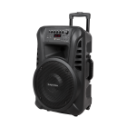 Aktiivkõlar 2 UHF-juhtmevaba mikrofoni, SD, Bluetooth, FM, USB, Kruger&Matz KM 1712 40 Watt