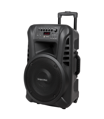 Aktiivkõlar 2 UHF-juhtmevaba mikrofoni, SD, Bluetooth, FM, USB, Kruger&Matz KM 1712 40 Watt