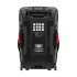 Aktiivne kõlar 2 juhtmevaba UHF-mikrofoni, SD, Bluetooth, FM, USB, LED, 60 Watt, KM 1718