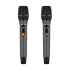 Aktiivne kõlar 2 juhtmevaba UHF-mikrofoni, SD, Bluetooth, FM, USB, LED, 60 Watt, KM 1718