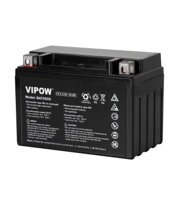 Mootorratta aku VIPOW MC, 12V 9Ah