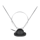 Sise-TV-antenn aluse ja koaksiaalkaabliga, TV-pistikuga 9,5, 80 cm