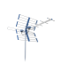 Hõbedane TV-antenn DVB-T/T2 VHF/UHF COMBO 5G Protected Telkom Telmor TT W19