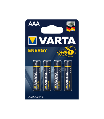 VARTA ENERGY leelispatarei, 4 tk/pakk, LR03
