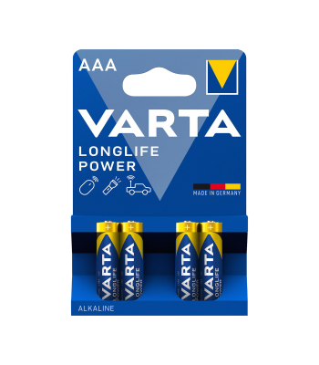 Leelispatarei LONGLIFE 4 tk/pakk VARTA LR03