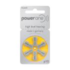 Kuulmisaparaadi patareid POWER ONE VARTA, PR70/10, 6 tk/blister