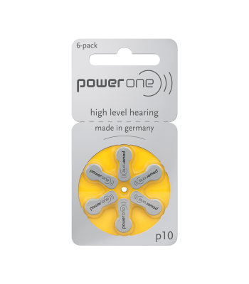 Kuulmisaparaadi patareid POWER ONE VARTA, PR70/10, 6 tk/blister
