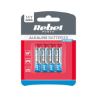 Leelispatareid REBEL EXTREME, 4 tk pakendis, LR03 AAA