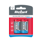Leelispatareid Rebel Extreme, 2 tk blisterpakendis – LR14 (C)