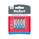 Leelispatareid 4 tk/blister Rebel LR03 AAA