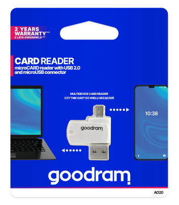 MicroSD OTG-kaardilugeja Goodram