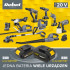 Akutoitega lehepuhur Rebel Tools 20V