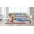 Kodune pilatese treeninglaud, 9-ühes fitnessitreeningu vahend Rebel Active, roosa