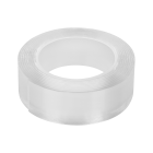 REBEL kahepoolne läbipaistev montaažiteip 1 mm x 25 mm x 2 m