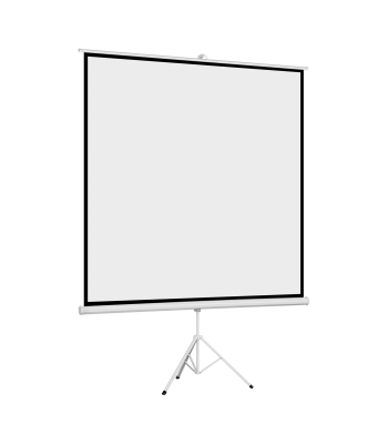 Statiiviga projektsiooniekraan Cabletech 200x200cm 100